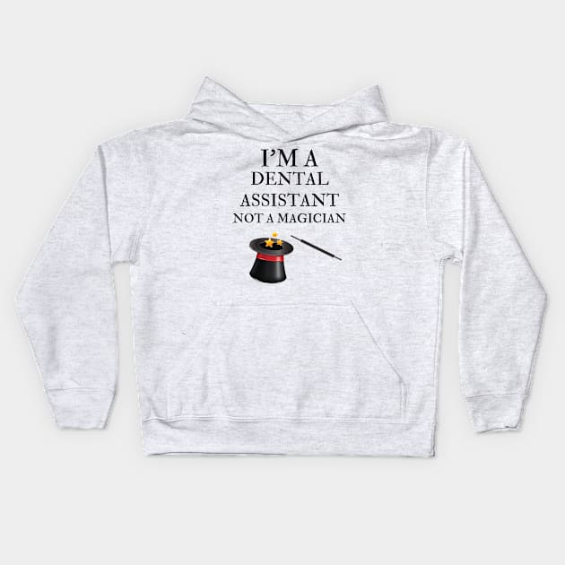 dental assistant Kids Hoodie by Mdath